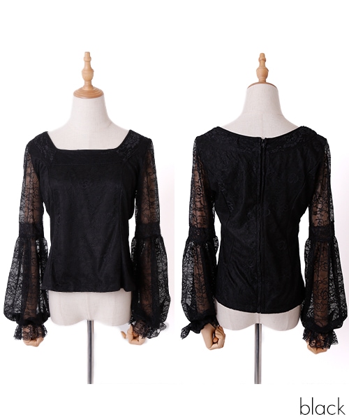 フラメンコ　レースブラウス フラメンコ レース生地 ブラウス 通販 おしゃれ トップス