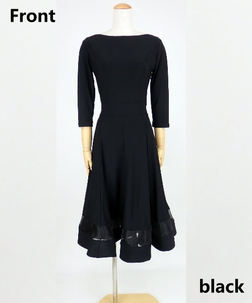 新品　レイリーナ Leirena 社交ダンス ワンピース ブラック フリーサイズ 社交ダンス,ワンピース,ロング｜社交ダンス衣装・フラメンコ