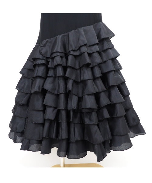 ★週末セール｜28日で掲載終了★新品★フラメンコ衣装＊ティアードファルダ ファルダカナステーラ（ティアードスカート） ラグジュアリー