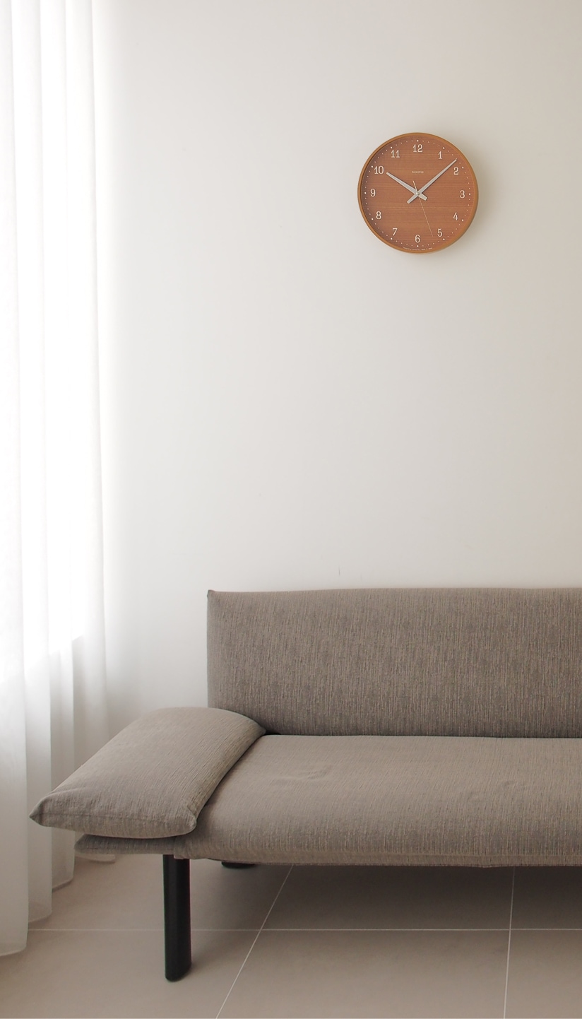 ［ CASA MIZUIRO ］特典付 レムノス 掛け時計 置き時計 電波時計 電波式 置き掛け兼用 ウォールクロック タカタレムノス カーサ  ミズイロ LC07-06 日本製 ?LEMNOS 掛け置き兼用時計?️洗練デザイン×実用性◎インテリアに映える名作！