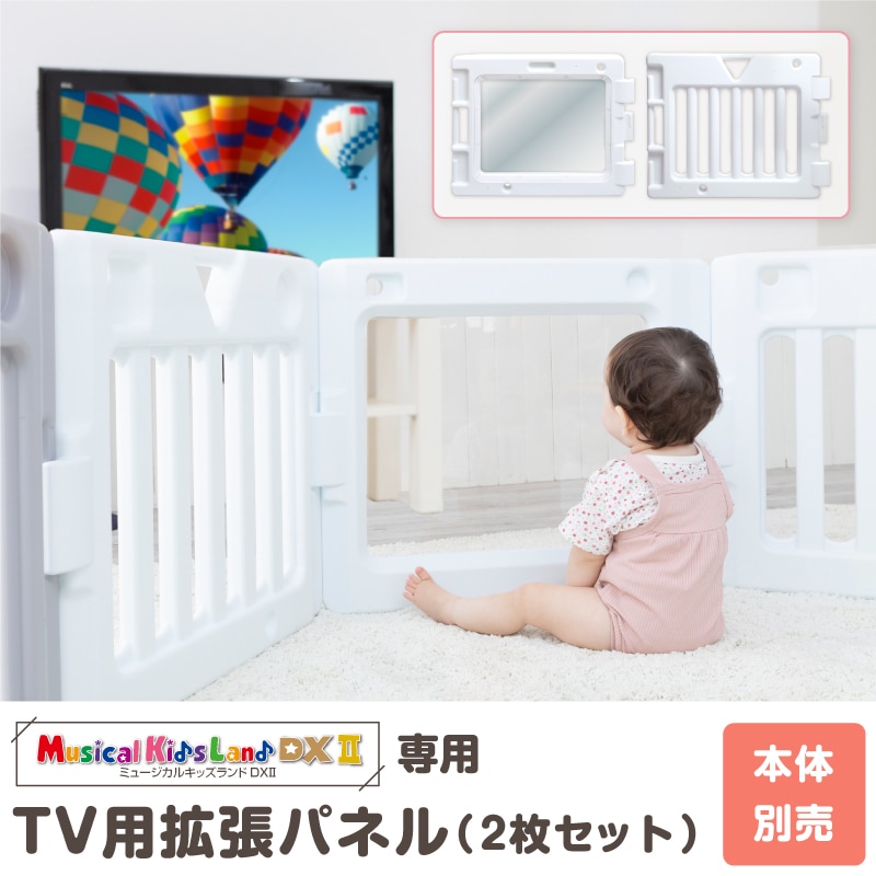 ミュージカルキッズランドDXⅡ専用 TV用拡張パネル 2枚セット | ベビー