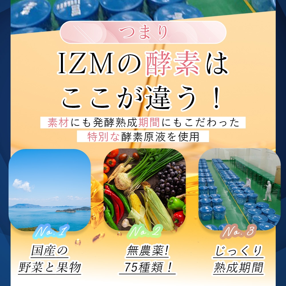 酵素ドリンク IZM 【 BERRY BERRY TASTE 】 1000ml イズム ベリーベリーテイスト 栄養機能食品 ( 亜鉛 ) ブルーベリー味 植物発酵エキス