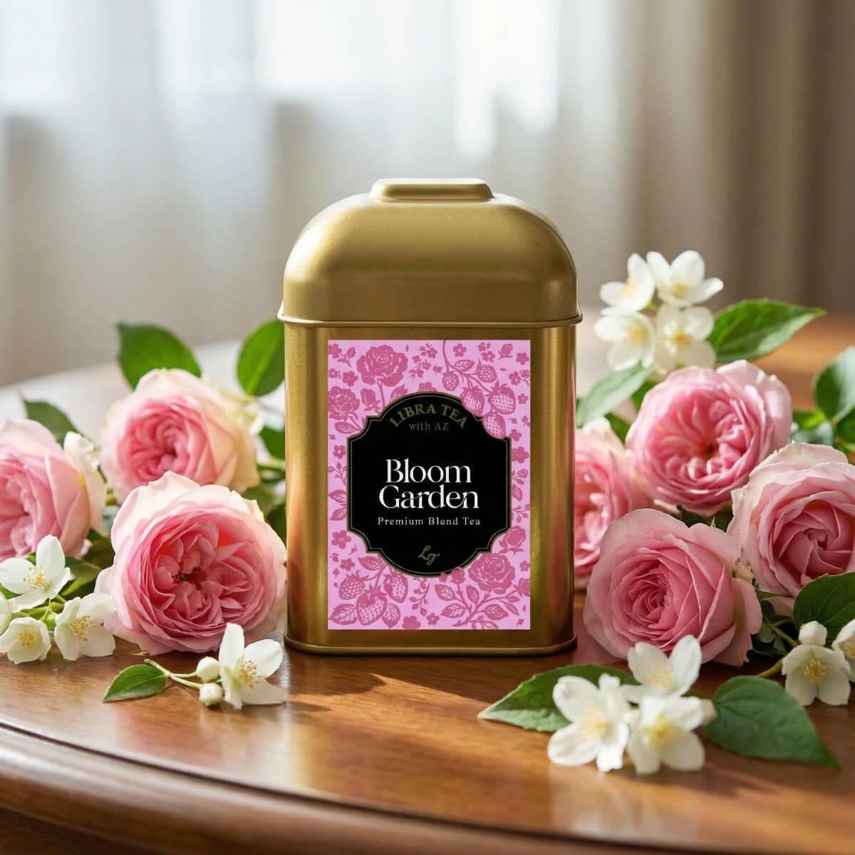 ブルーム・ガーデン - パッケージとジャスミン × ローズベリー × マリーゴールドのイメージ