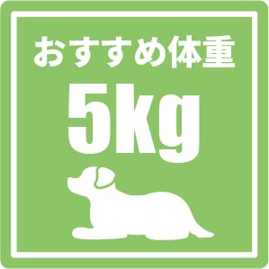 おすすめ体重5kgまでのワンちゃん