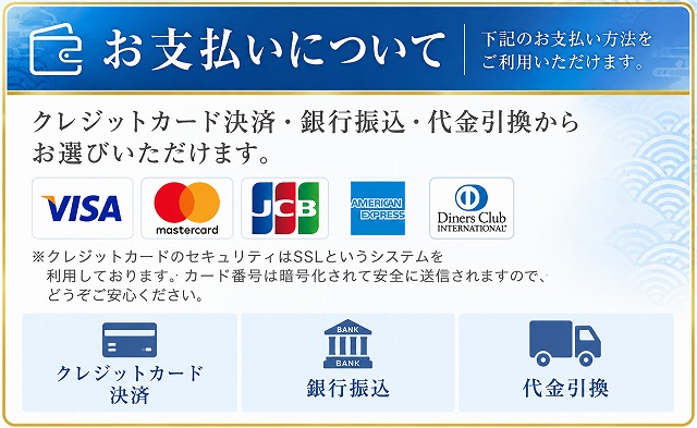 お支払いについて