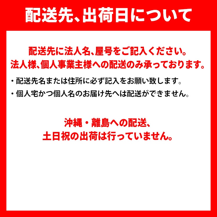 配送先、出荷日について