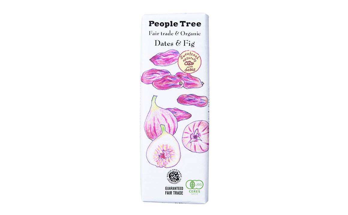 People Treeフェアトレードチョコレートオーガニック オーガニック デーツ＆フィグ