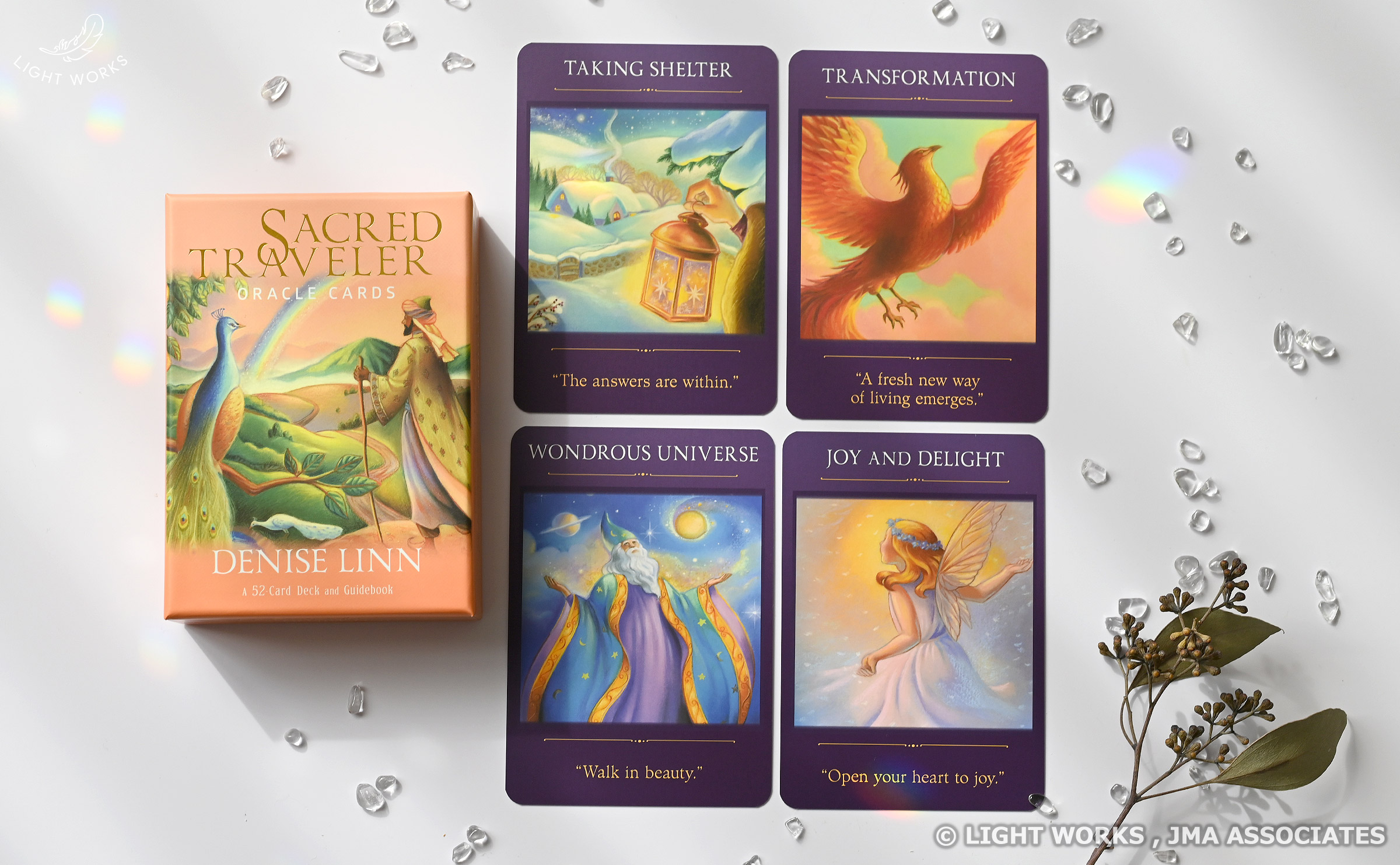 セイクレッドトラベラーオラクルカード（フェロートラベラーボックス）