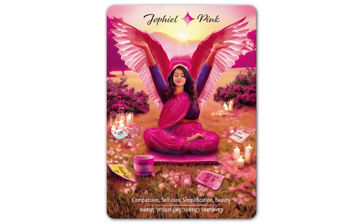 大天使ジョフィエル/ ピンク色