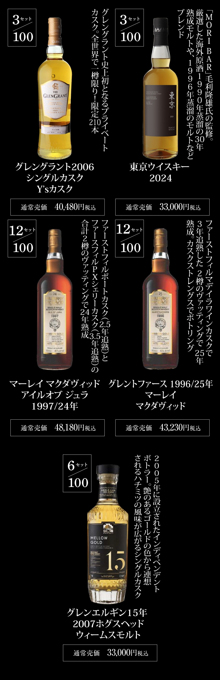 ウイスキー5万円福袋