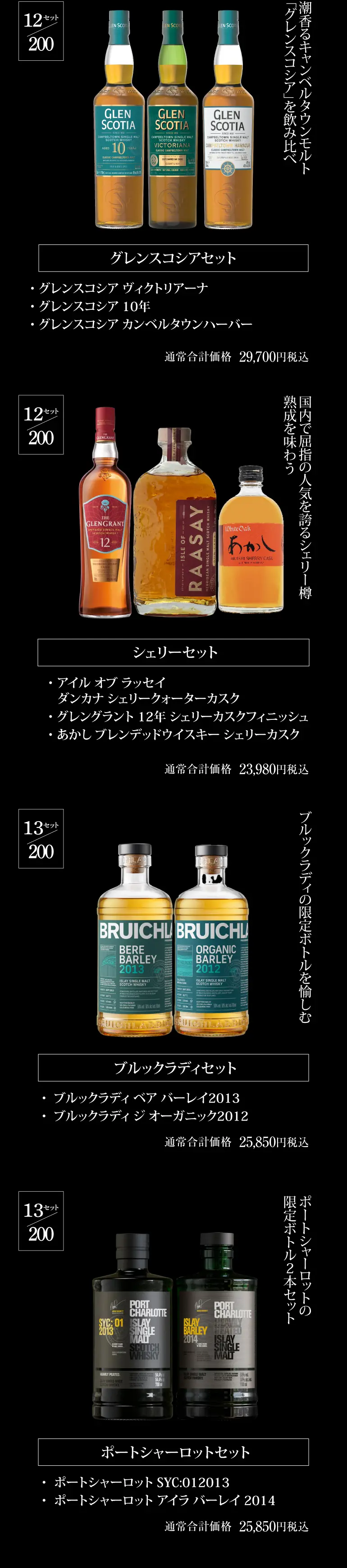 ウイスキー福袋2~6本セット