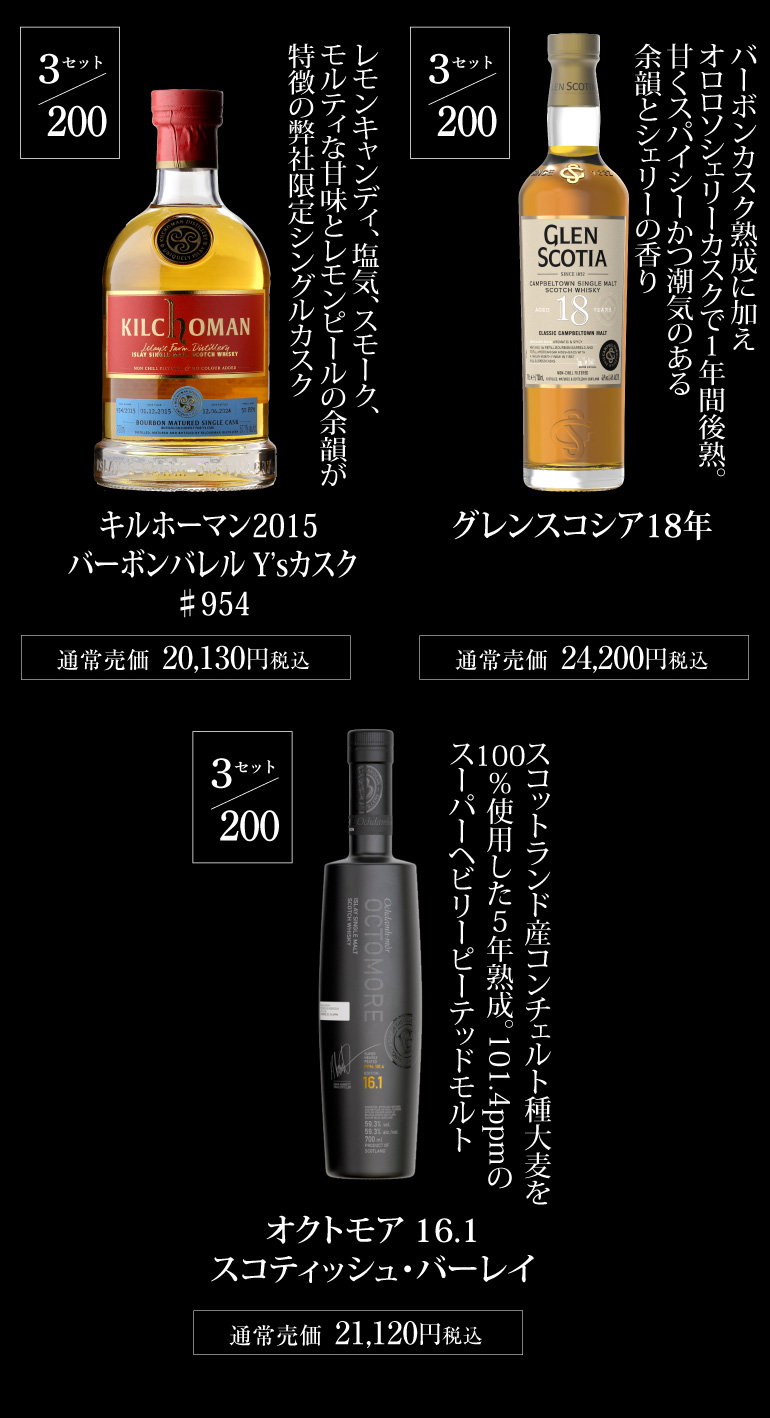 ウイスキー福袋1.55万円