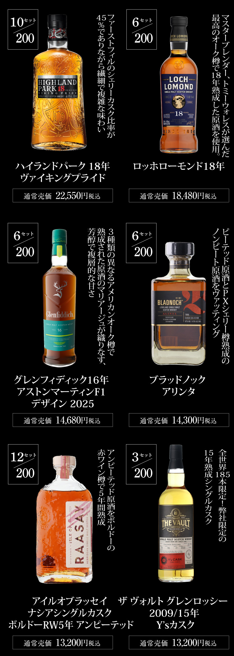 ウイスキー福袋1.55万円