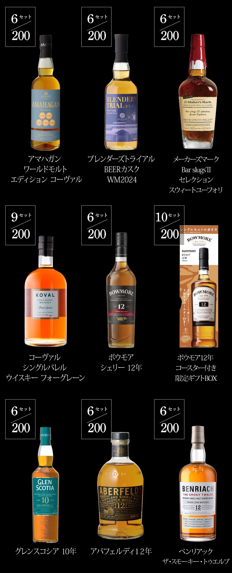 ウイスキー福袋1.55万円