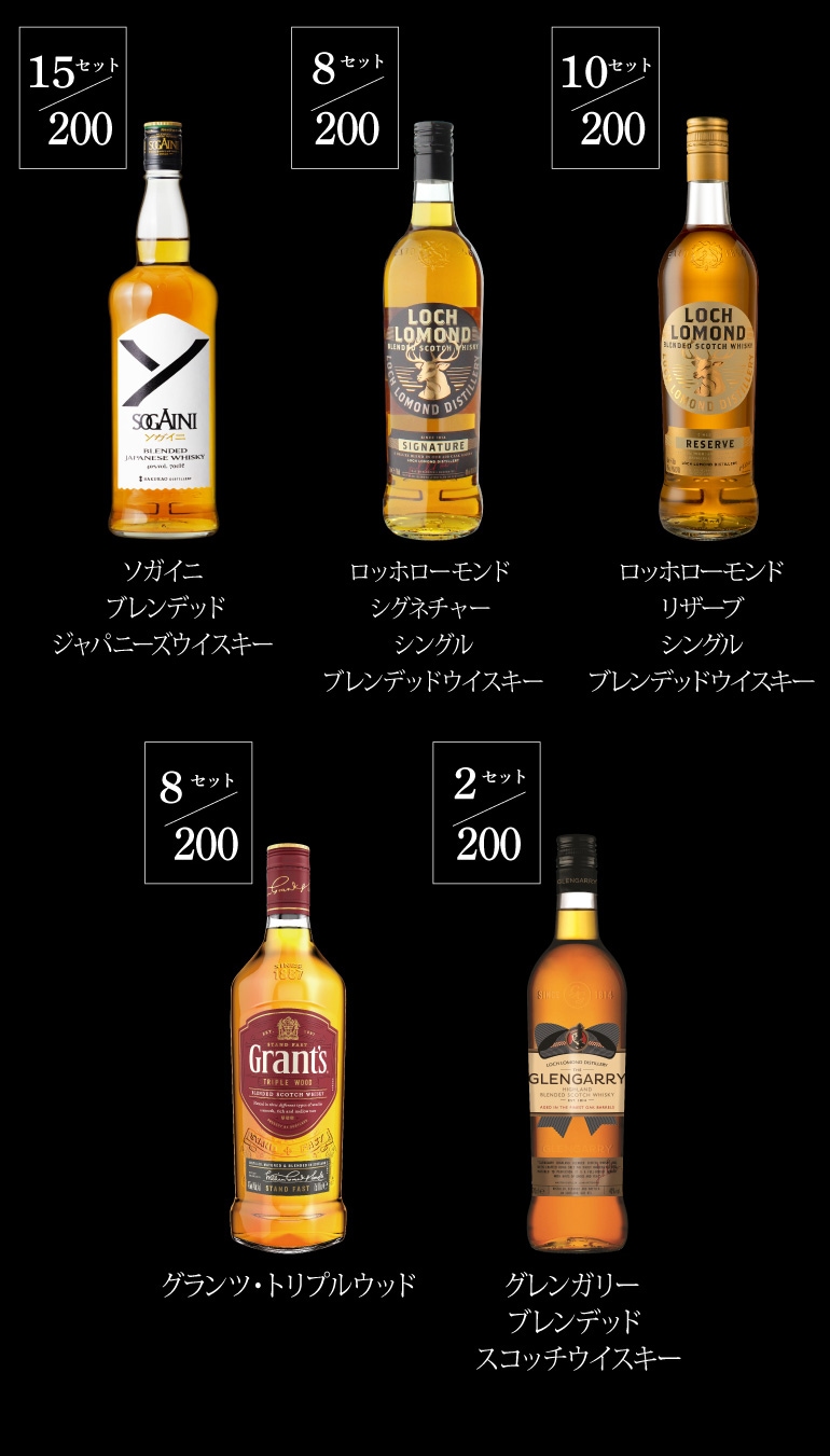 ウイスキー福袋1.55万円