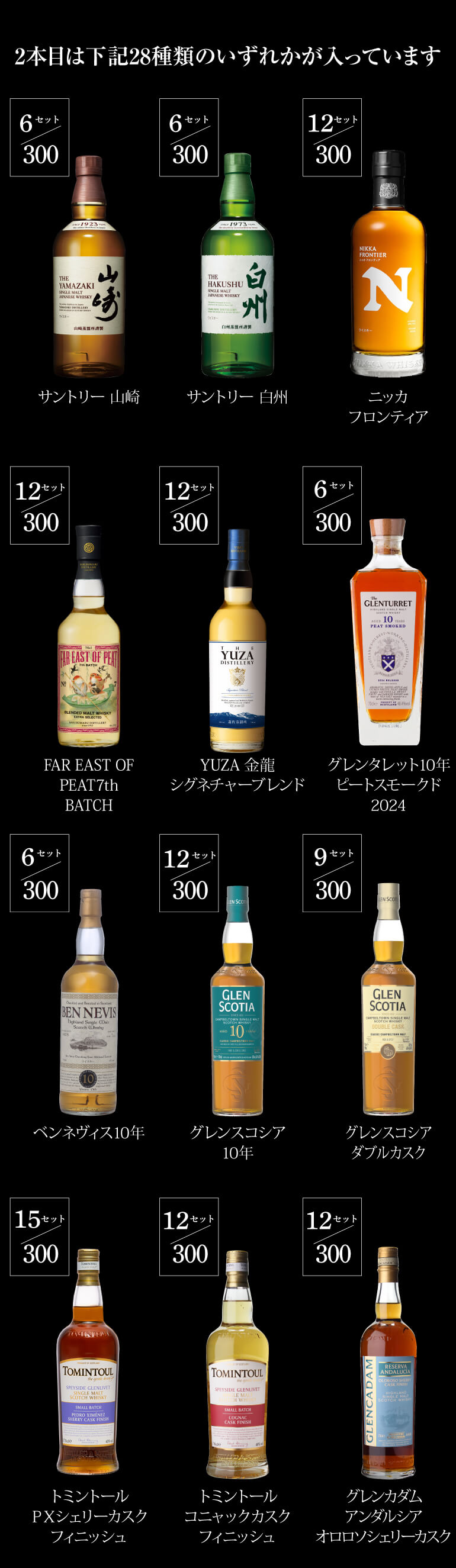 ウイスキー福袋