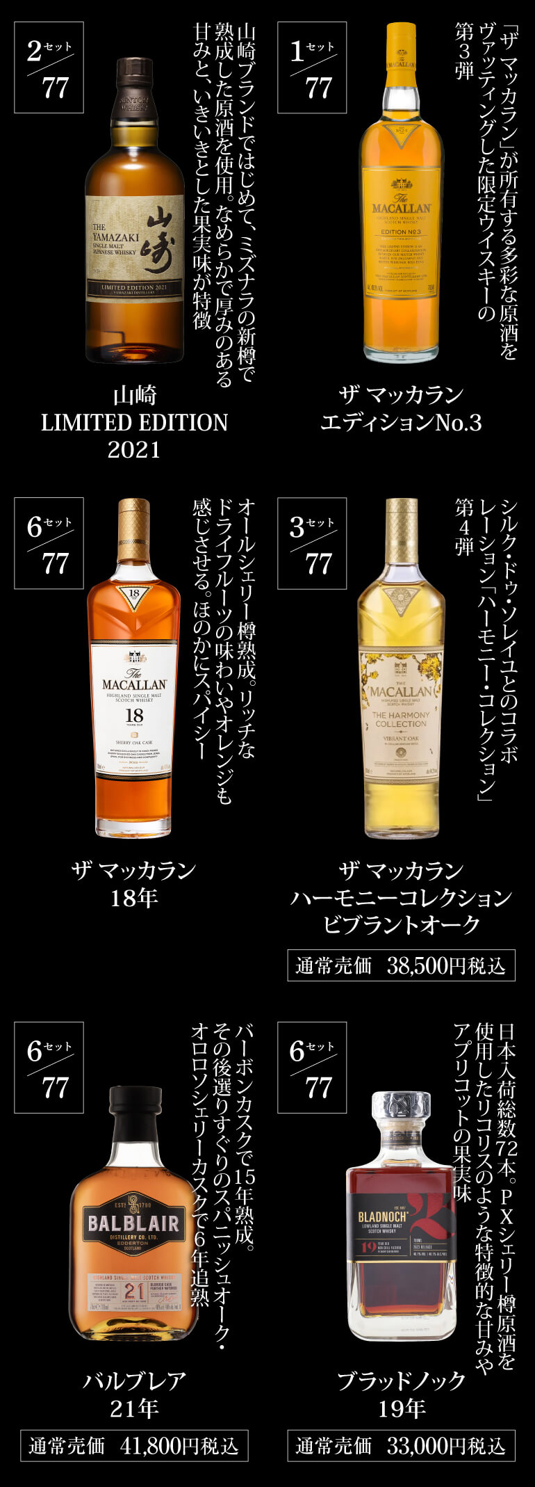 ウイスキー福袋5万円