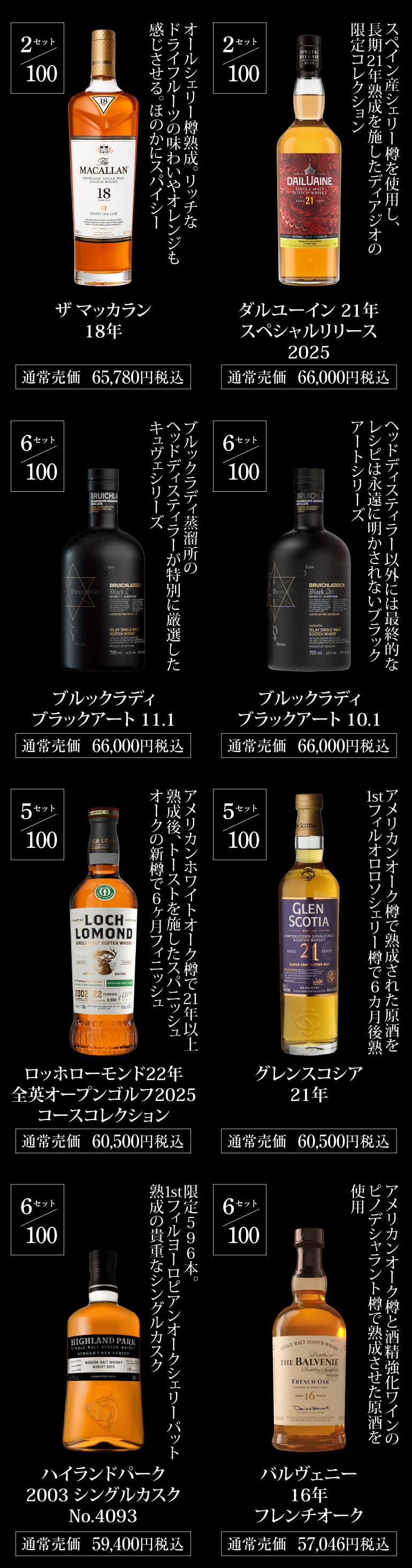 ウイスキー福袋5万円