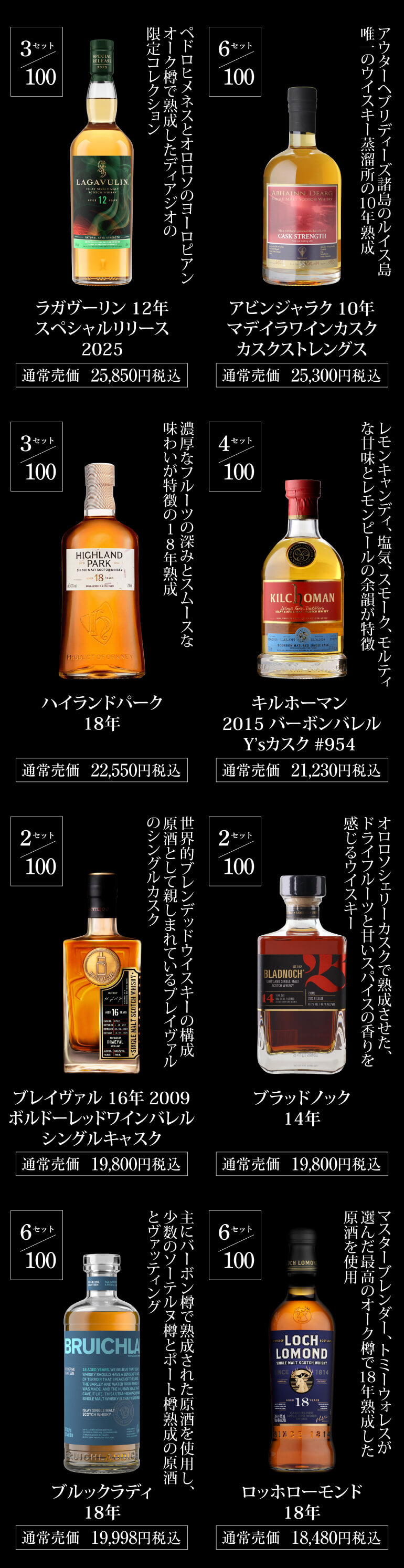 ウイスキー福袋5万円