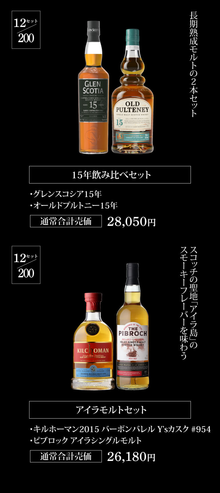 ウイスキー福袋2~6本セット