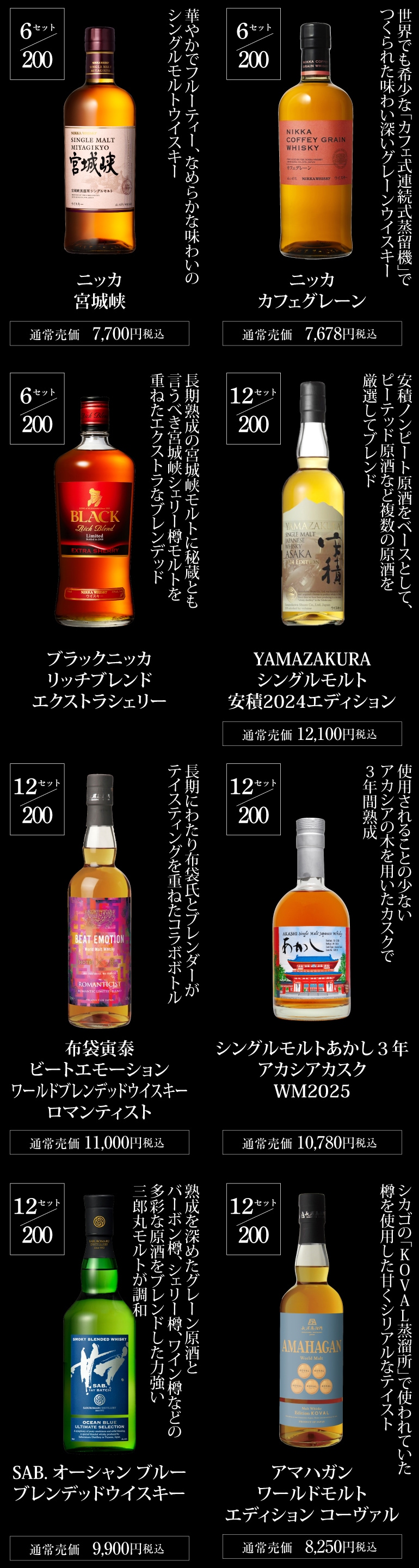 ウイスキー福袋