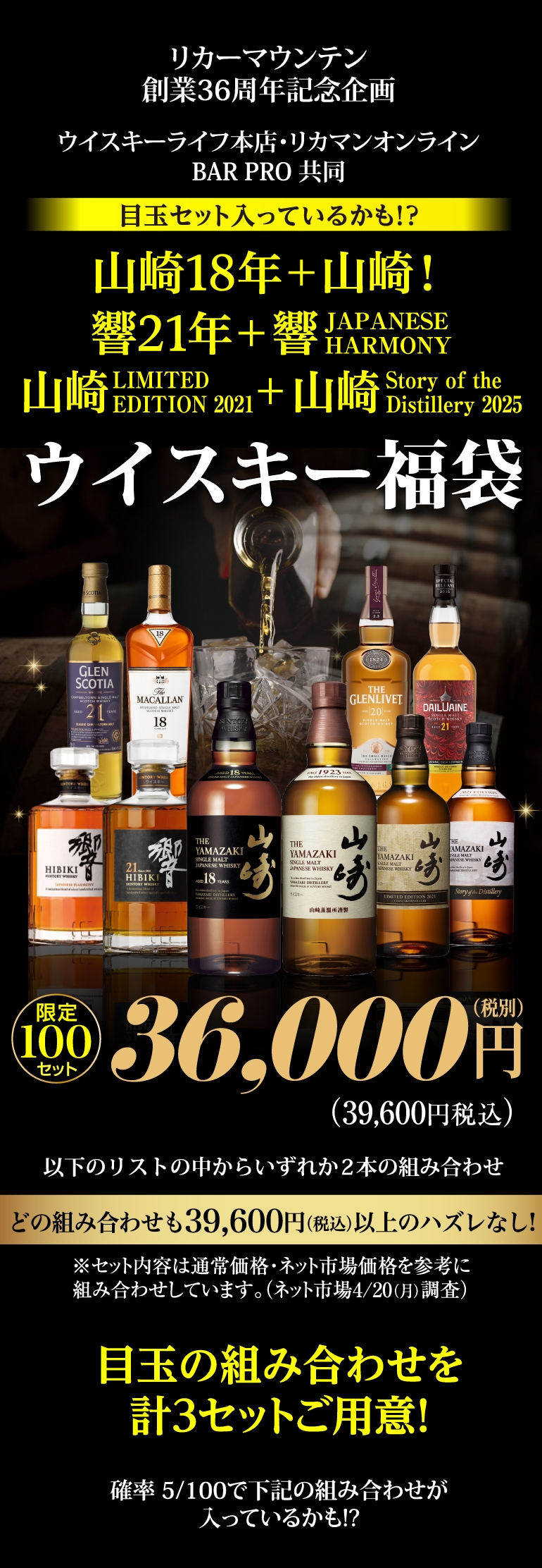 ウイスキー福袋