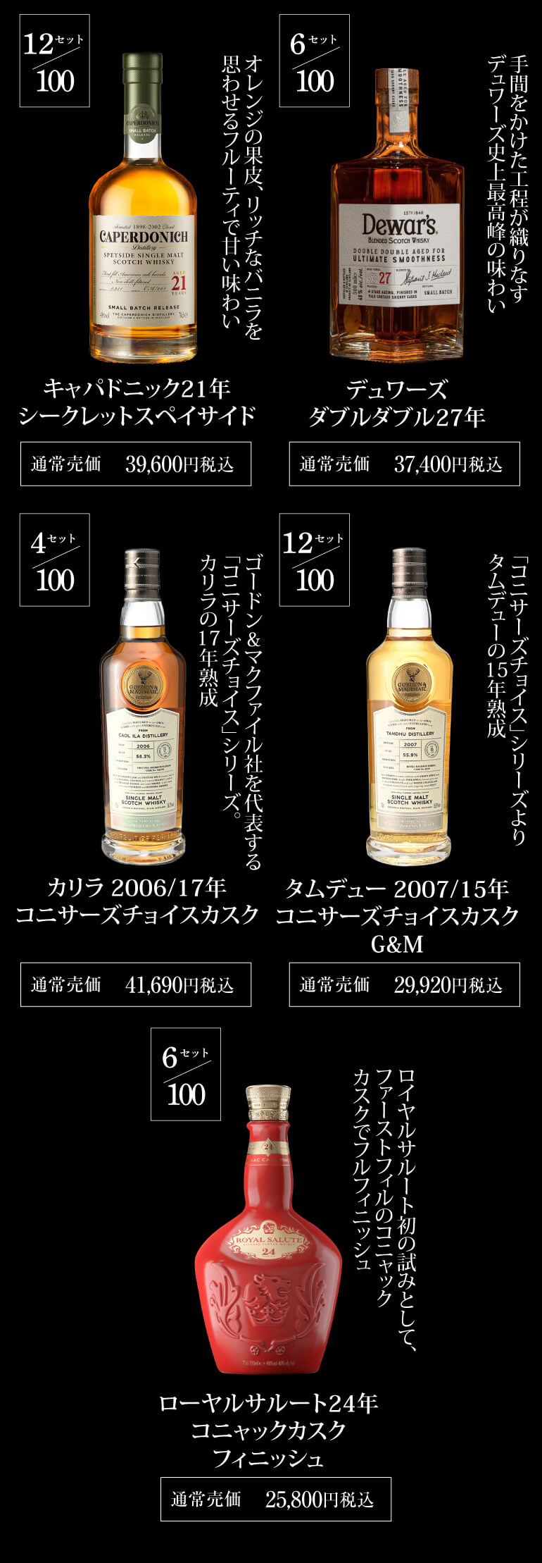 ウイスキー3.3万円福袋