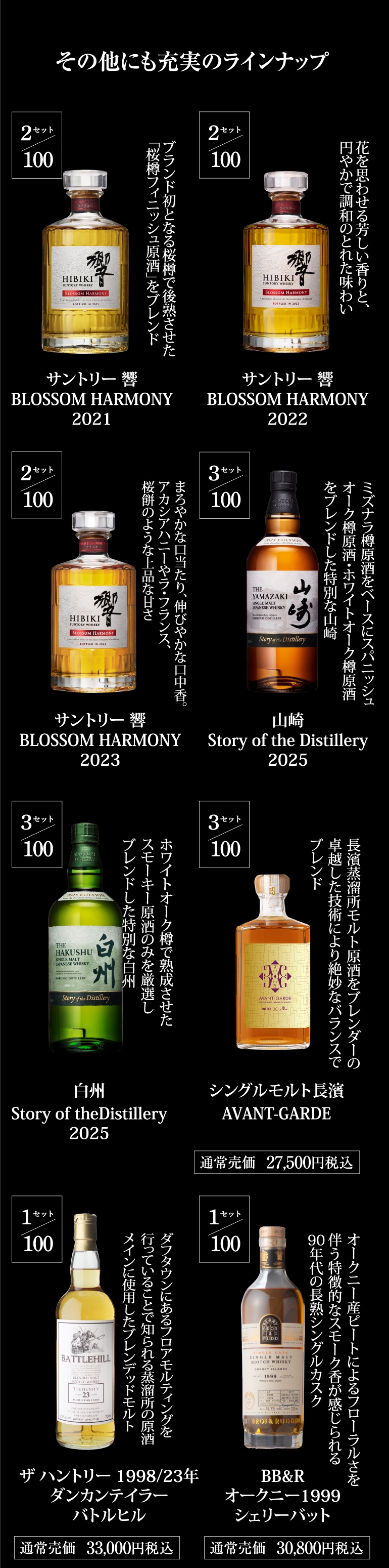 ウイスキー3万円福袋