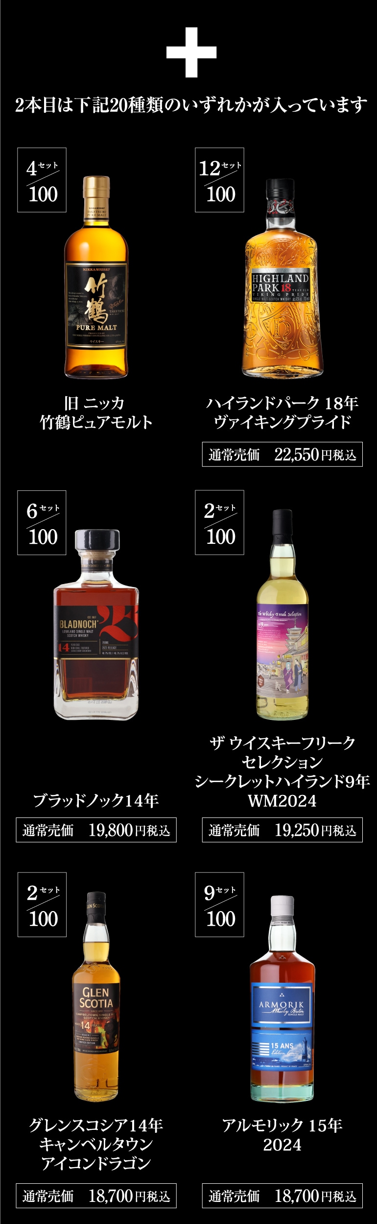 ウイスキー3万円福袋