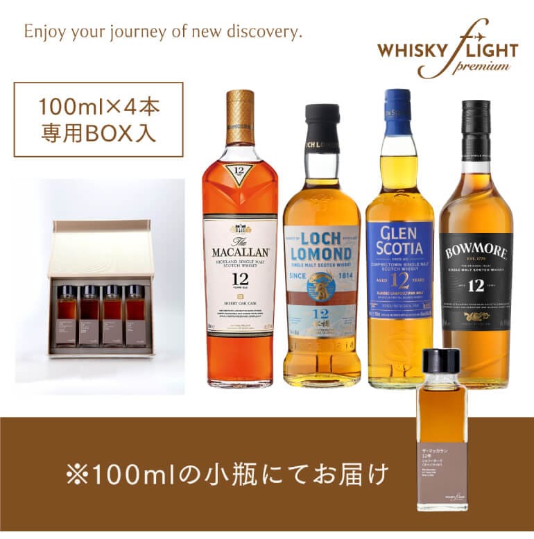 y953 スコッチエリア別12年飲み比べセット