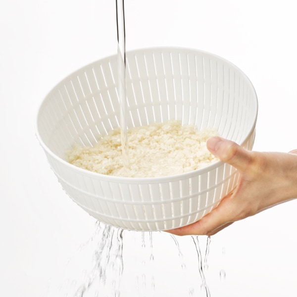 ライクイット 米とぎにも使えるザルとボウル グリーン like-it Colander  Bowl | すべての商品 | ライクイット 公式通販サイト【収納用品やゴミ箱などの