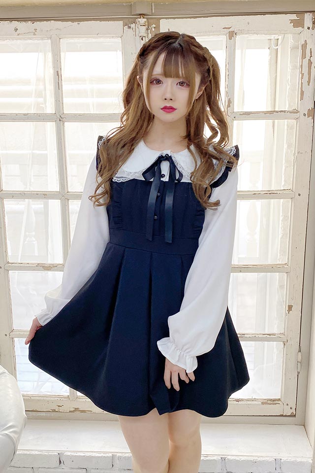 Ma Rs スピンドルセーラー襟ワンピース ホワイト Size F Ma Rs All Item ワンピース ミニ Ma Rs Webstore By Lilimpark