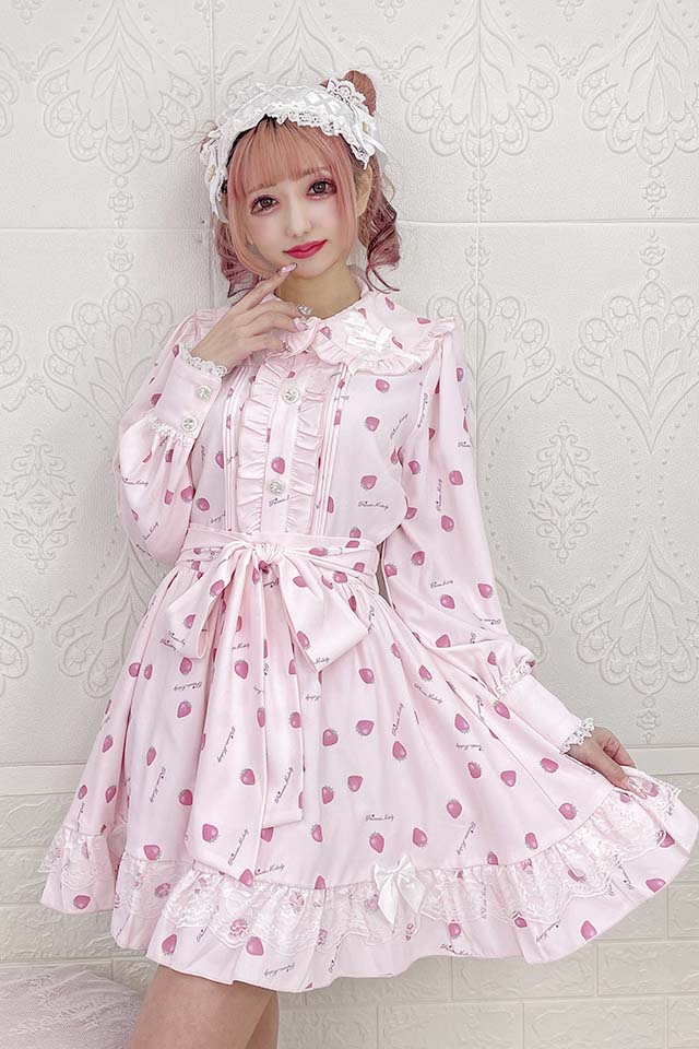 Princess Melody いちご柄フレアスカート ピンク Size F Princess Melody All Item スカート Ma Rs Webstore By Lilimpark