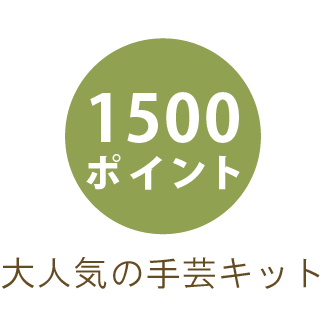 1500ポイント