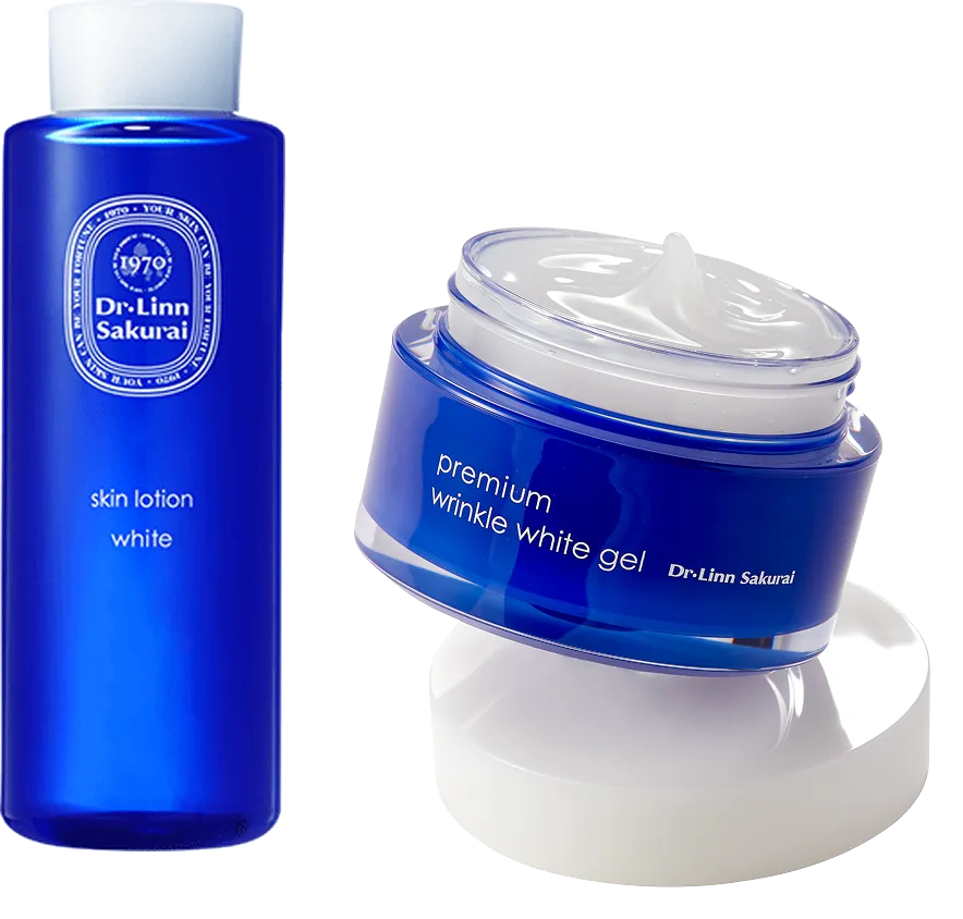 スキンローションホワイト・プレミアムリンクルホワイトジェル
