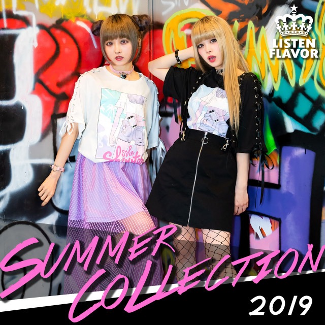 LISTEN FLAVOR OFFICIAL ONLINE SHOP】｜2019 SUMMER COLLECTION 