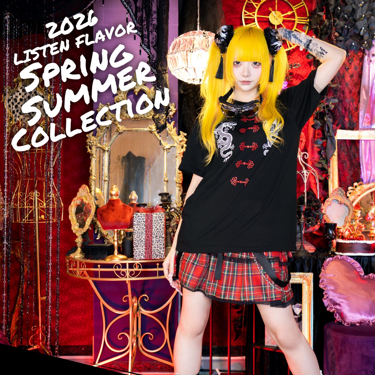 2026 SPRING / SUMMER COLLECTION LISTEN FLAVOR （リッスン
