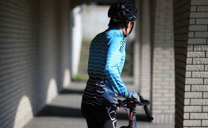 送料無料】サイクルジャージ Miloto インナーフリース『ロンバルディア』 カジュアル 長袖 裏起毛 ゆったり XS－XXXLサイズu003cbru003e |  すべての商品 | 自転車のライトをつけようショップ