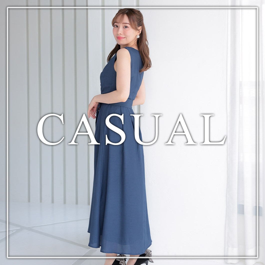 カジュアル|パーティードレス・結婚式ワンピースの通販CLASSY AND FABULOUS