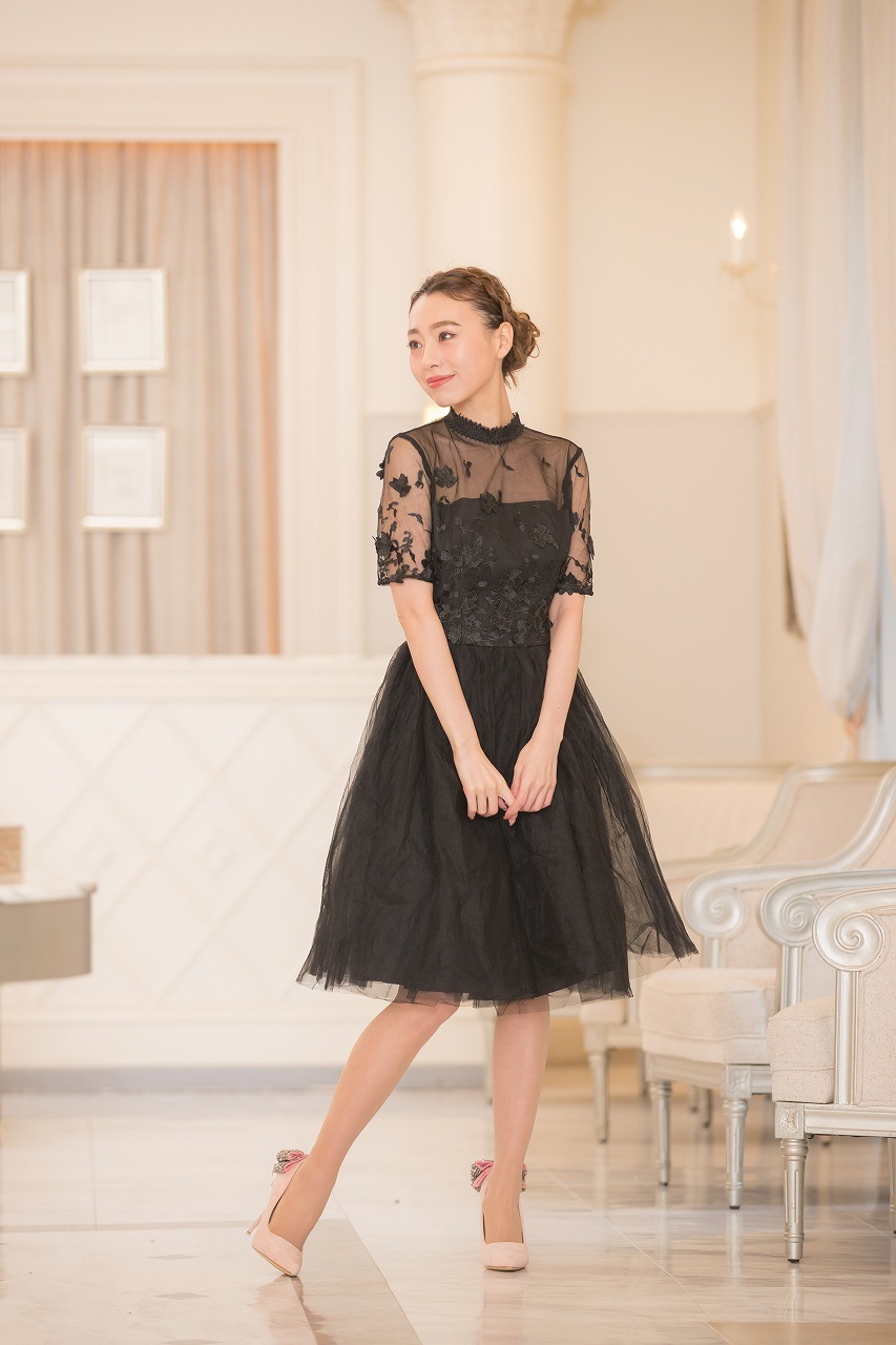 Chi Chi London フラワートップ フレアチュールドレス Black Cbk パーティードレス 結婚式ワンピースの通販classy And Fabulous Chi Chi London フラワートップ フレアチュールドレス Black Cbk パーティードレス 結婚式ワンピースの通販classy And Fabulous