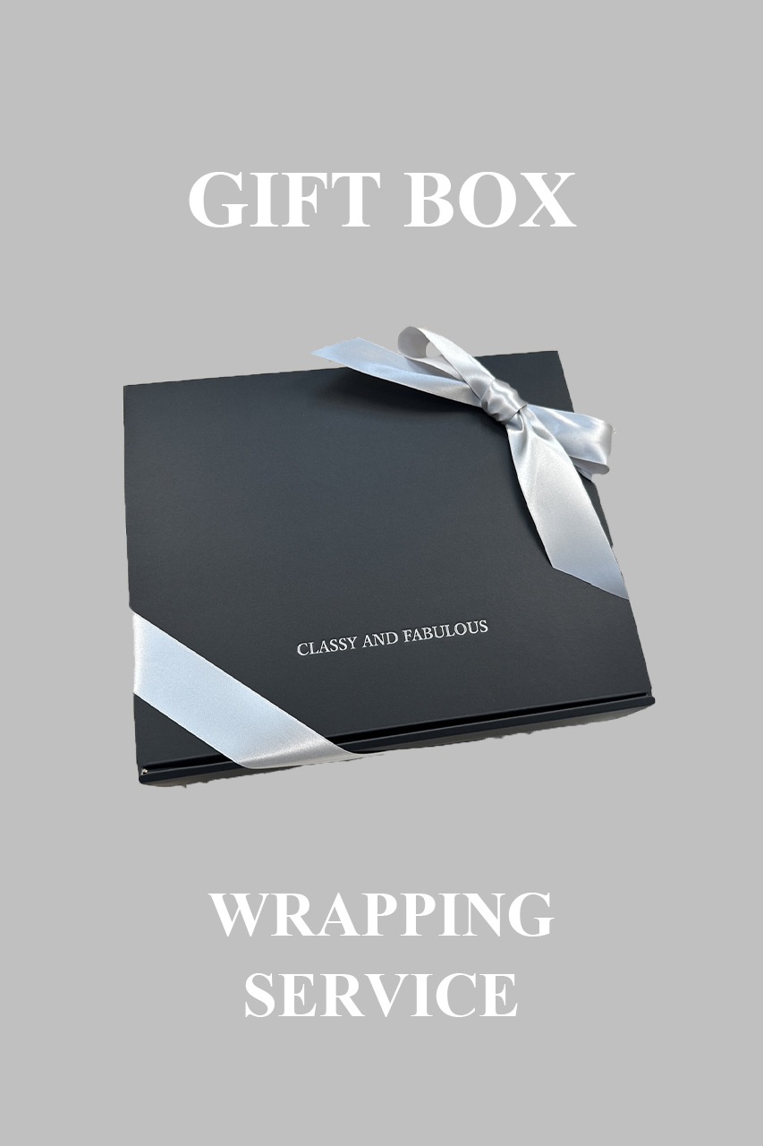 ギフトラッピング】オリジナルBOX ショッパー付き ｜パーティードレス