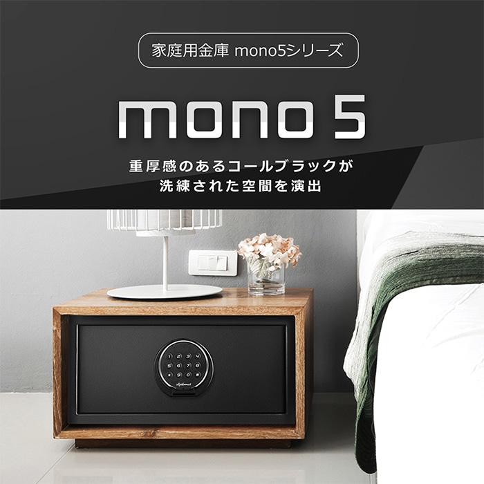 ホテルセーフ 18L テンキー 金庫 セキュリティーボックス mono5の通販