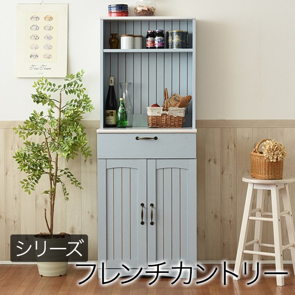 カントリー家具 カップボード キャビネット - 棚/ラック