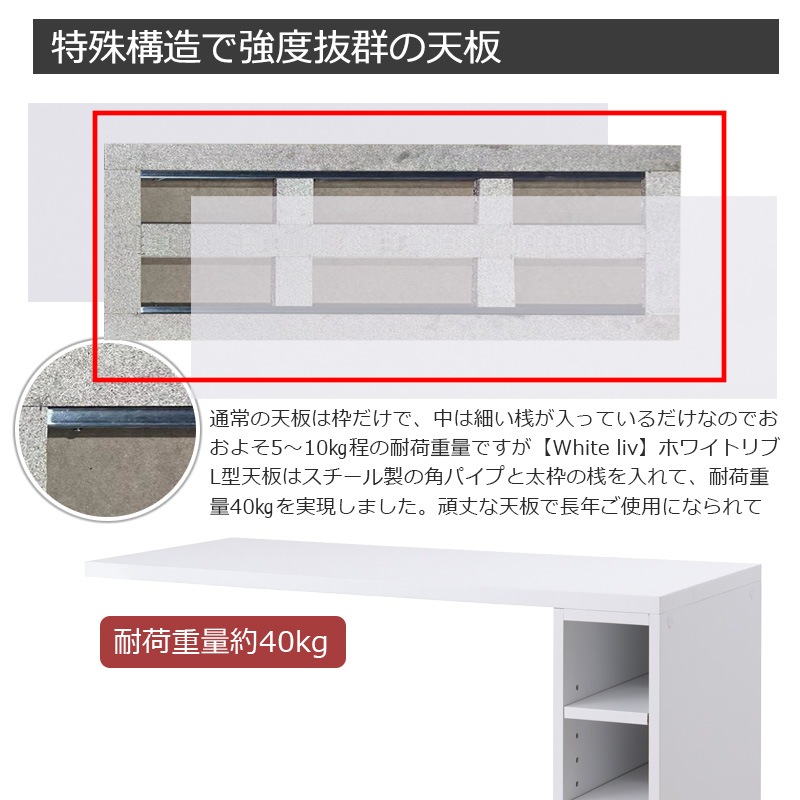 【新品】幅87.5cm強化ガラステーブル 口字型脚 収納棚付き 拡張テーブル 幅90cm L字 拡張 収納ラック 作業台 fy-0152（商品番号