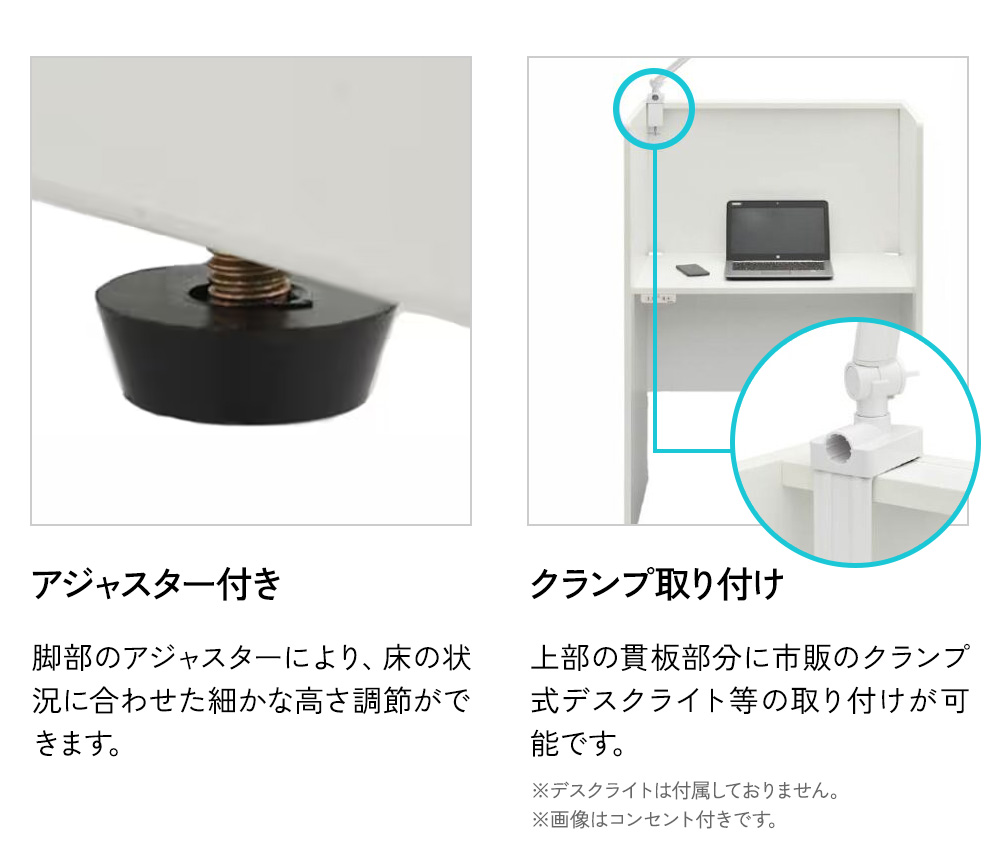 パネルデスク 集中ブース 個人ブース 幅800×奥行600×高さ1200mm RFPCB2