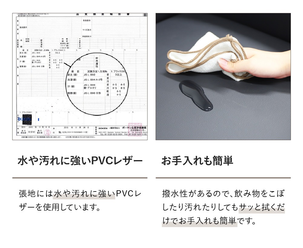 応接ソファ 2人用 幅1485×奥行765×高さ760(座面高410)mm KPQ-2-2（商品