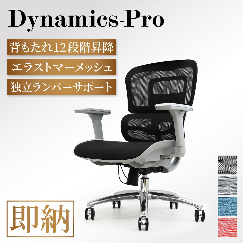 オフィスチェア メッシュ デスクチェア 肘付 ランバーサポート DP-1