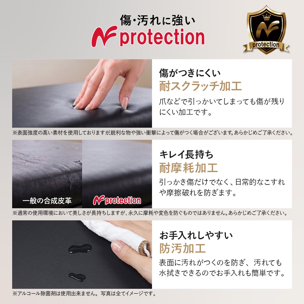 傷・汚れに強いNプロテクション