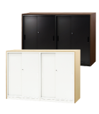 引戸書庫カウンター2台セット