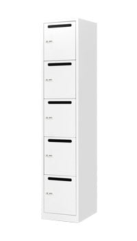 ロッカー 8人用 4列2段 ダイヤル錠 鍵付き FAD-8（商品番号：fad-8）の